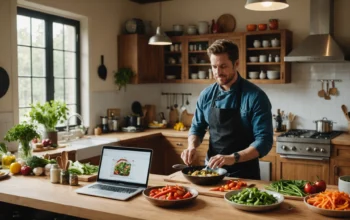 cours de cuisine en ligne
