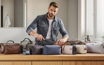 trousse de toilette homme
